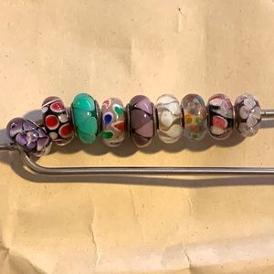 Pandora glass bead charm